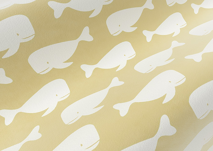 Whaling Around, Amber - Twist&Fit Roman Blind - Image 4